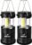 MalloMe LED Camping Lantern, Battery Powered Lanterns for Power Outages, Portable Hanging Collapsible Camping Lights for Outdoor, Home, Emergency, Hurricane Lamp Survival Outage Light 3 x AAA Operated