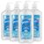 Germ-X Hydrating Hand Sanitizer, with Hyaluronic Acid, 1L (Pack of 4) Bulk Pack, No Rinse Formula, Sanitizing Liquid Gel for All Skin Types, Formulated without Parabens, Phthalates & Dyes