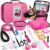 Pet First Aid Kit for Dogs – Pet Emergency Kit for Camping Hiking Traveling Hunting and Sports (Pink)