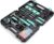 Amazon Basics 142-Piece Household Tool Kit for Home Repair, Hand Tools with Storage Case, 13.39 x 9.25 x 2.95 inch, Turquoise