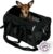 Sherpa Original Deluxe Travel Pet Carrier, Airline Approved & Guaranteed On Board – Black, Medium