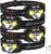 LHKNL Headlamp Flashlight,4-Pack Lumen Ultra Bright LED Rechargeable Headlight with White Red Light,Waterproof Motion Sensor Head Lamp,8 Mode for Outdoor Camping Running Cycling Fishing